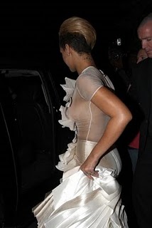 Rihanna Nipples Showing